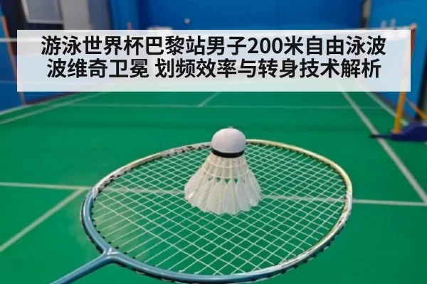 游泳世界杯巴黎站男子200米自由泳波波维奇卫冕 划频效率与转身技术解析